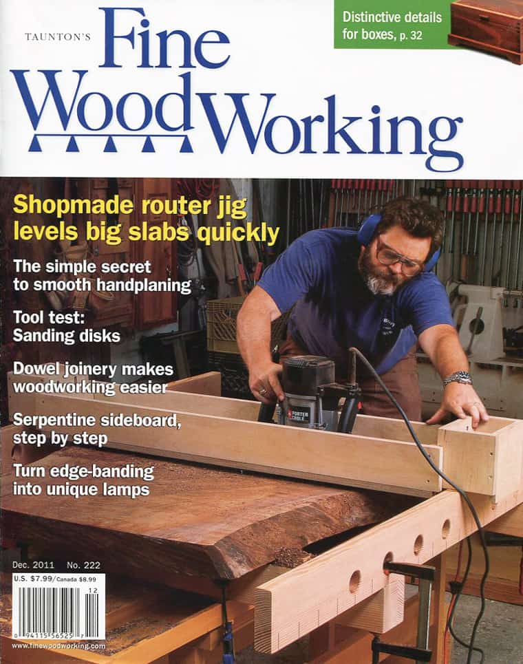 Fine Woodworking Magazine Article Offerman Woodshop