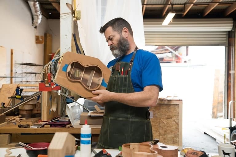 Whiskey Coasters  Offerman Woodshop