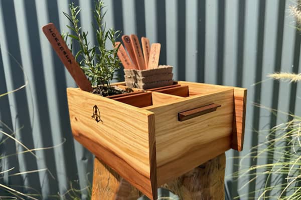 Wooden Garden Starter Box