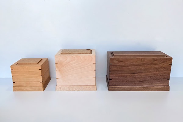 Wooden Cremation Urn