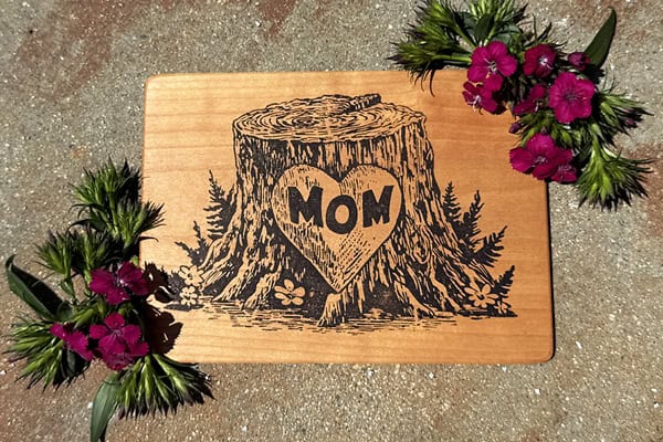 Timber Mother's Day Card